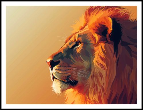 Plakat 100x75cm Król na Arena.pl