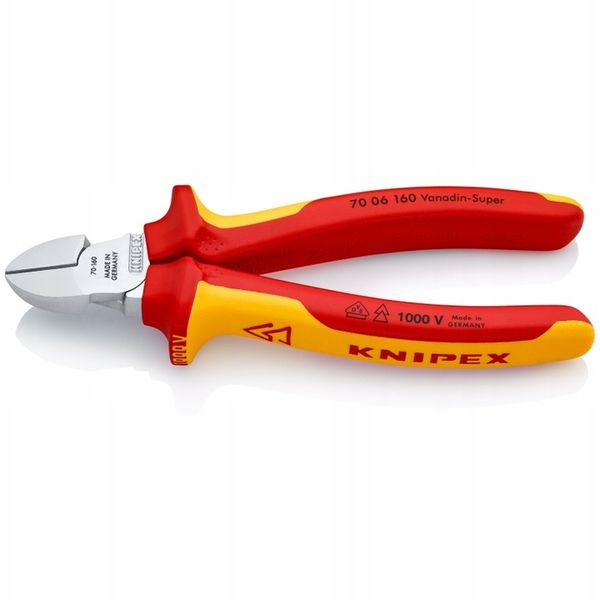Knipex Szczypce tnące boczne 160 mm 7006160 zdjęcie 1
