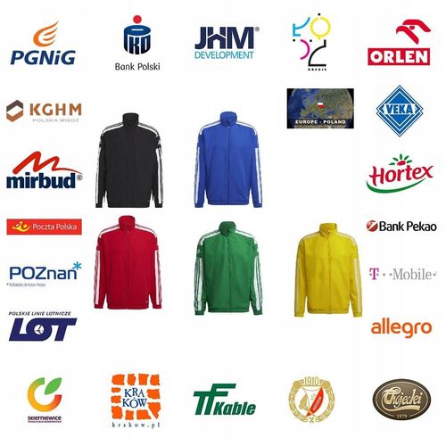 BLUZA MĘSKA PIŁKARSKA SQUADRA PRESENTATION ADIDAS na Arena.pl