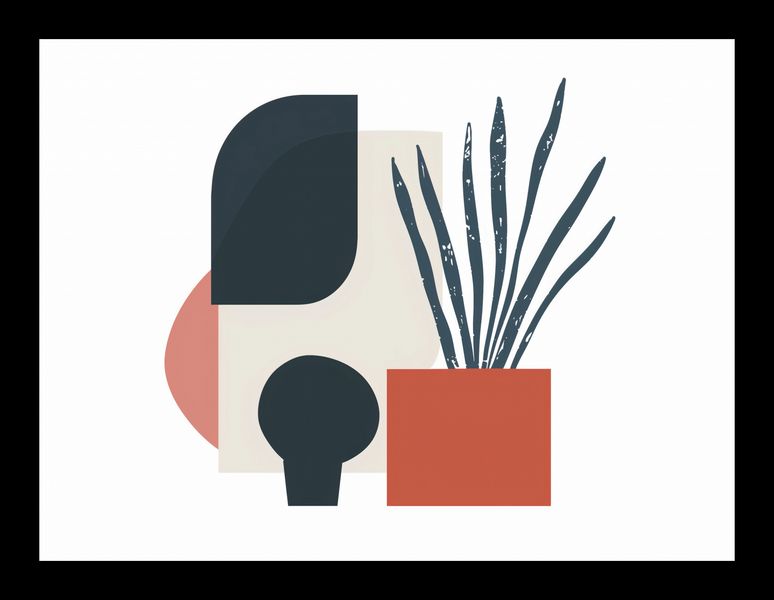 Plakat 20x15cm Zamknięte Myśli zdjęcie 2