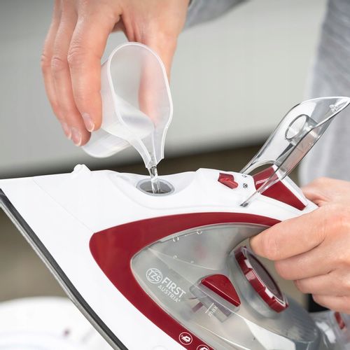 Żelazko parowe BEZPRZEWODOWE LED First Austria RED na Arena.pl