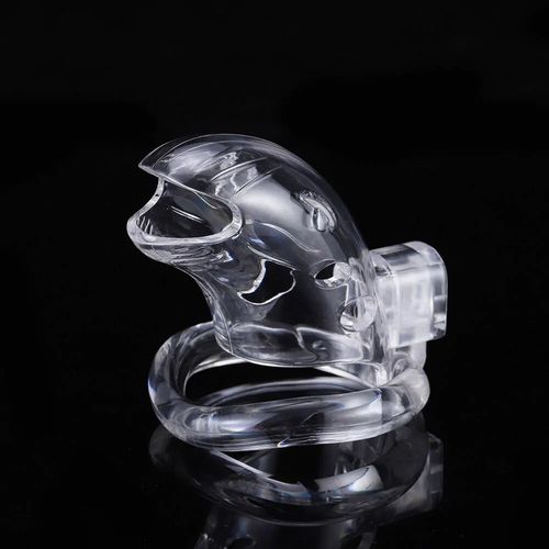 pas cnoty shark cage chastity cage clear brutus na Arena.pl