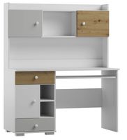 Duże biurko młodzieżowe z nadstawką pokój dla dziecka szuflady ARTISAN Y34