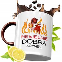 Kubek Bordowy Dla Inżyniera Na Urodziny Prezent Z Nadrukiem Ze Zdjęciem