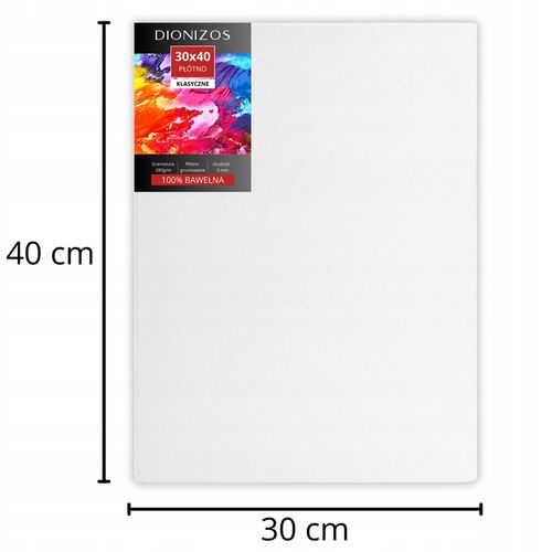 12szt PODOBRAZIA PŁÓTNO MALOWANIA PODOBRAZIE MALARSKIE BAWEŁNIANE 30x40cm na Arena.pl