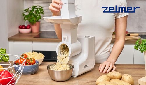 MASZYNKA DO MIELENIA MIĘSA ZELMER Z SZATKOWNICĄ I WYCISKARKA DO POMIDORÓW na Arena.pl