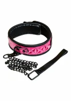 sportsheets collar regulowany z neoprenu i winylu czarny