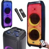 GŁOŚNIK BLUETOOTH KARAOKE MANTA PHANTOM 300W TWS