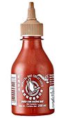 Sos chili Sriracha z czosnkiem, bardzo ostry (chili 51%) 200ml - Flying Goose
