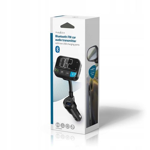 Transmiter FM Nedis CATR1024 Bluetooth 5.3 Mikrofon USB USB-C na Arena.pl