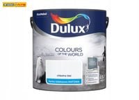 DULUX ŚWIATA FARBA LATEKSOWA ŚCIENNA Chłodna Biel 2,5L