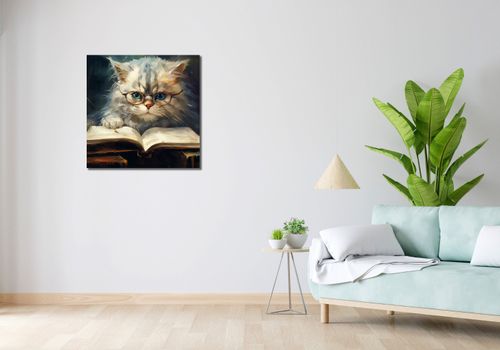 Obraz 70x70cm Ucz Się Ucz na Arena.pl