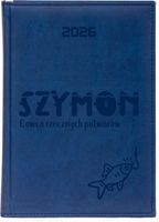 KALENDARZ A5 2026 dzienny KSIĄŻKOWY z grawerem DLA WĘDKARZA TWÓJ NAPIS