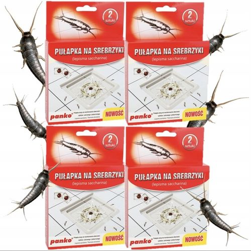 PUŁAPKA NA RYBIKI CUKROWE SREBRZYKI 8 SZTUK na Arena.pl