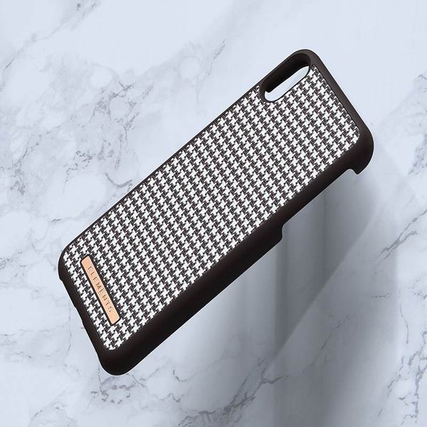 Nordic Elements Saeson Idun - Materiałowe etui iPhone Xs Max (Dark Brown) zdjęcie 12