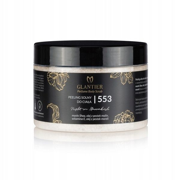 Glantier 553  peeling solny do ciała 300g zdjęcie 1