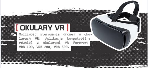 MINI DRON FOREVER PIXEL Z KAMERĄ WIFI na Arena.pl