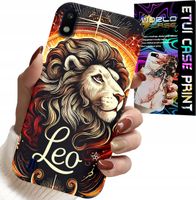ETUI DO SAMSUNG A10 - LEW, ZNAK ZODIAKU ASTRONOMIA, CASE + SZKŁO