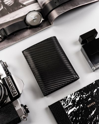 skórzany portfel męski o karbowanym wykończeniu - peterson na Arena.pl