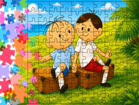 Puzzle tradycyjne - Bolek i Lolek