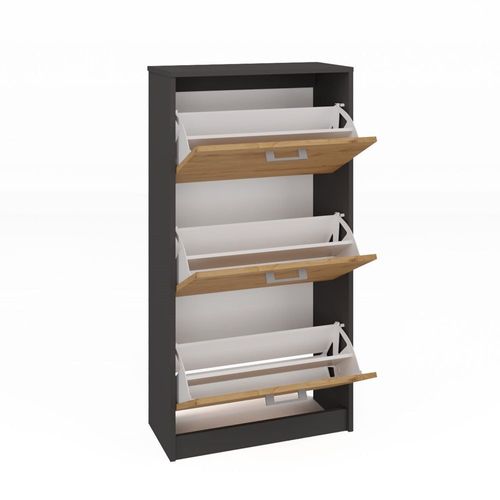 SZAFKA NA BUTY PAULA ANTRACYT/ARTISAN na Arena.pl