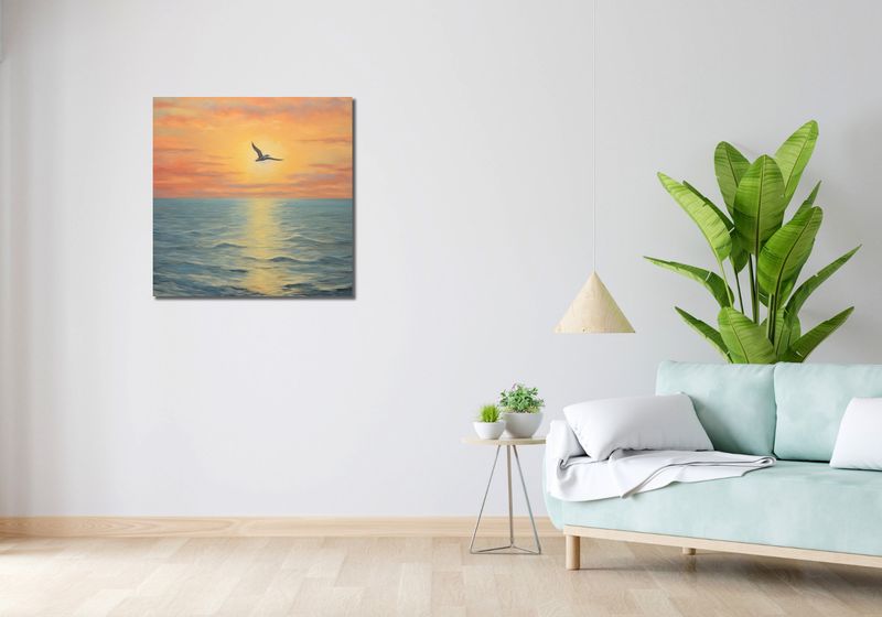 Obraz 70x70cm Serenada Nieba zdjęcie 2