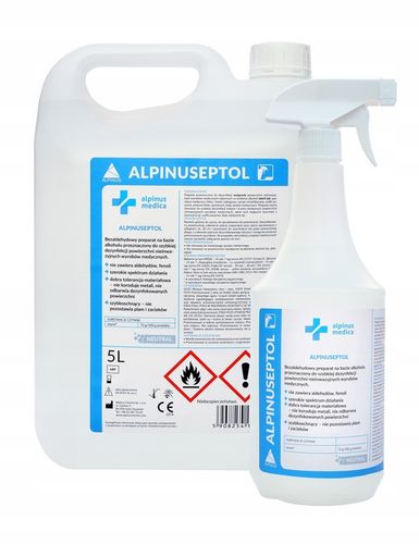 ALPINUSEPTOL 5L PŁYN DO DEZYNFEKCJI POWIERZCHNI na Arena.pl