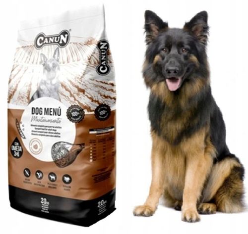 Canun dog menu sucha karma pełnoporcjowa dla psów sportowych WOŁOWINA 20kg na Arena.pl