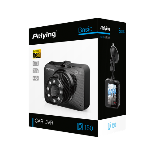 Wideorejestrator samochodowy Full HD Peiying D150 na Arena.pl