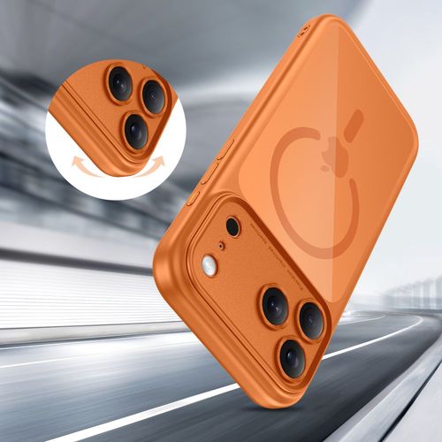 tech-protect magpeak magsafe cc iphone 17 pro max cosmic orange/clear na Arena.pl