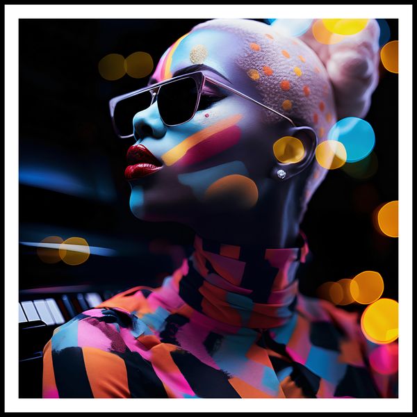 Plakat 80x80cm Melodia Bijąca z Duszy zdjęcie 3
