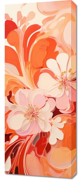 Obraz 40x100cm Taniec Kwiatów zdjęcie 1