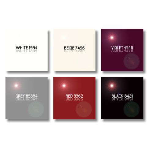 Toaletka kosmetyczna PARIS + Lustro Połysk na Arena.pl