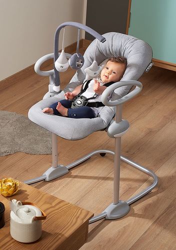 Beaba "Bouncer Up&Down III" Leżaczek grey na Arena.pl