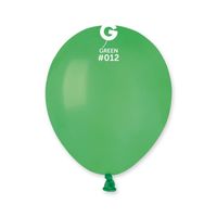Balony pastelowe zielony #012, 12 cm 100 szt.