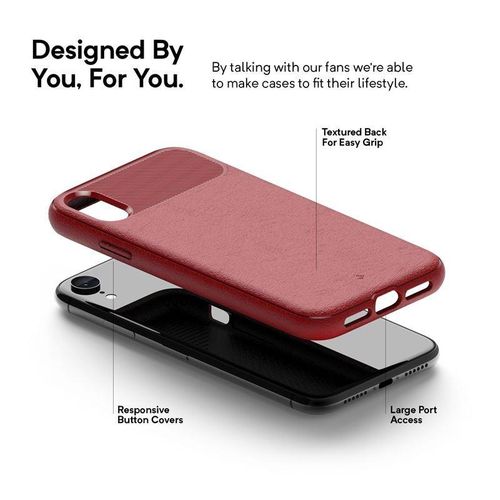 Caseology Vault Case - etui do iPhone XR (czerwone) na Arena.pl
