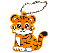 LUMI Breloczek TYGRYS zawieszka brelok odblaskowy odblask dla dziecka psa