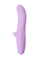 jos jrotator vibrator merry-gor, silicone, purple, 20.7 cm