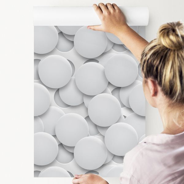 Tapeta Abstrakcyjny Wzór Geometryczny 3D zdjęcie 4