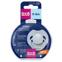 LOVI Smoczek uspokajający dynamiczny PRIME 0-6m BABY BLUE