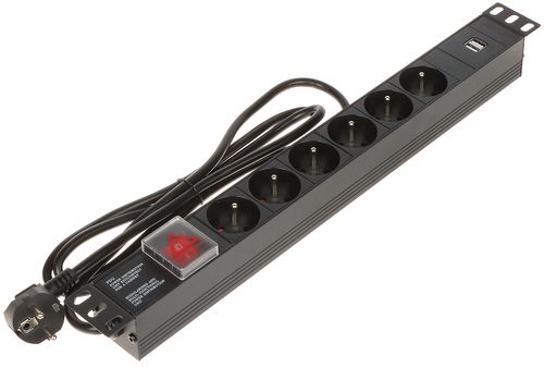LISTWA ZASILAJĄCA PD-6/R-USB na Arena.pl