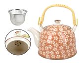 Czajnik ceramiczny z zaparzaczem