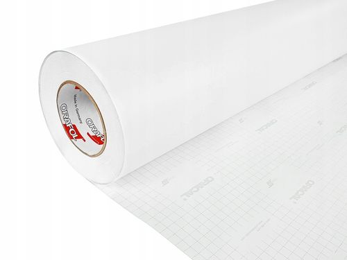 Okleina Folia Samoprzylepna Na Meble Drzwi Kolor Biały Mat Rolka na Arena.pl