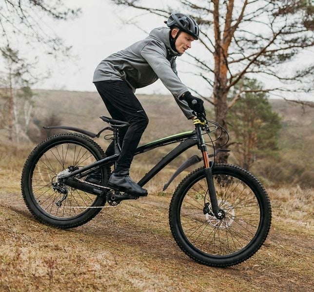 2x BŁOTNIK ROWEROWY PRZÓD + TYŁ MTB 24 - 26" zdjęcie 5