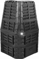 KOMPOSTOWNIK MODUŁOWY 1000L CZARNY JEDNOKOMOROWY
