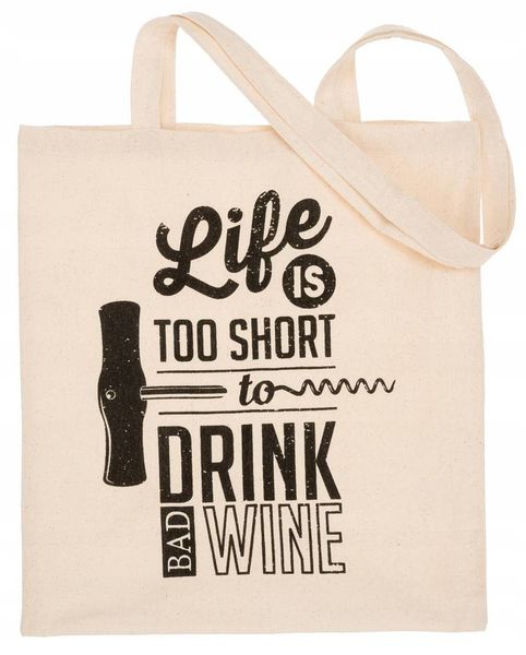 bawełniana torba typu shopper bag zdjęcie 1