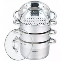 garnek na parę klausberg 5 elem. 20cm kb-7140