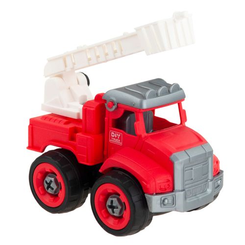 MAŁY STRAŻAK ZESTAW MAŁEGO STRAŻAKA POJAZDY AUTKA WÓZ AKCESORIA HEŁM 4 W 1 na Arena.pl