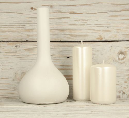 WAZON CERAMICZNY BIAŁY 22X12 CM na Arena.pl