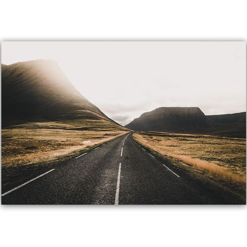 Obraz na płótnie – Canvas, droga i góry 60x40 na Arena.pl